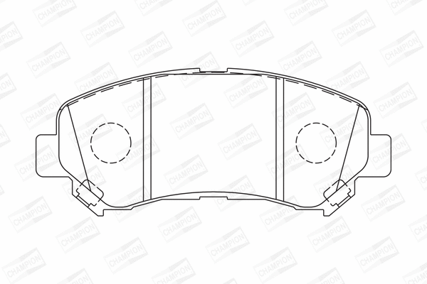 Brake Pad Set, disc brake (573379CH)