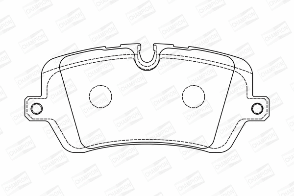 Brake Pad Set, disc brake (573439CH)