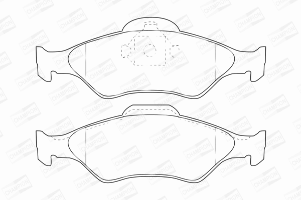 Brake Pad Set, disc brake (571996CH)