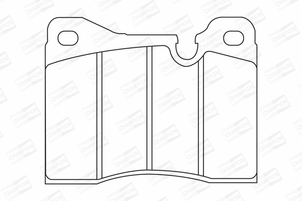 Brake Pad Set, disc brake (571260CH)