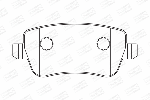 Brake Pad Set, disc brake (573307CH)