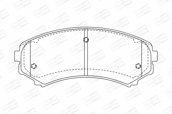 Brake Pad Set, disc brake (572497CH)