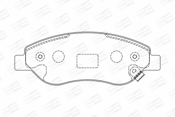 Brake Pad Set, disc brake (573205CH)