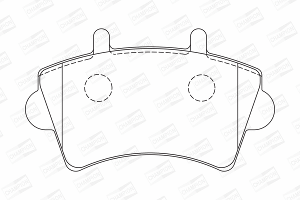 Brake Pad Set, disc brake (573107CH)