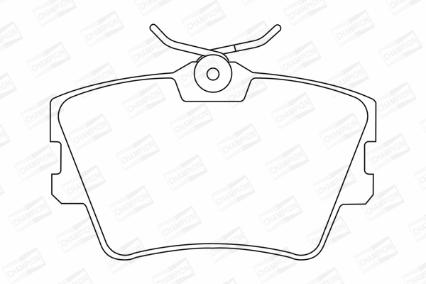 Brake Pad Set, disc brake (571875CH)