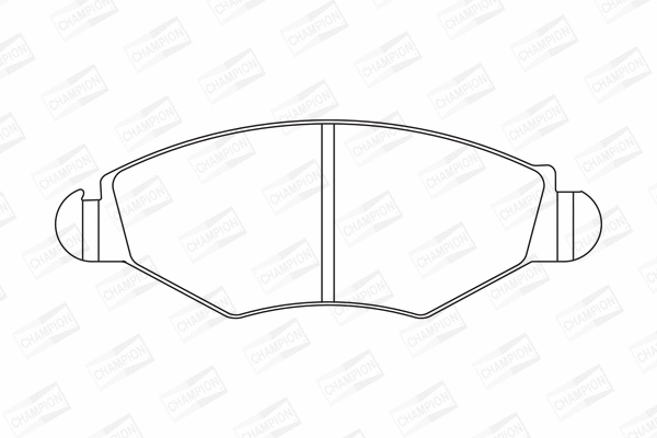 Brake Pad Set, disc brake (573051CH)