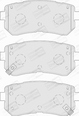 Brake Pad Set, disc brake (573830CH)