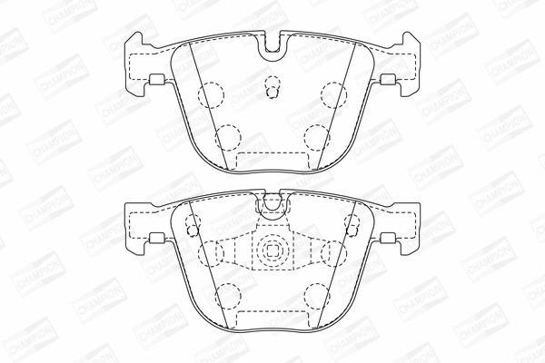 Brake Pad Set, disc brake (573271CH)