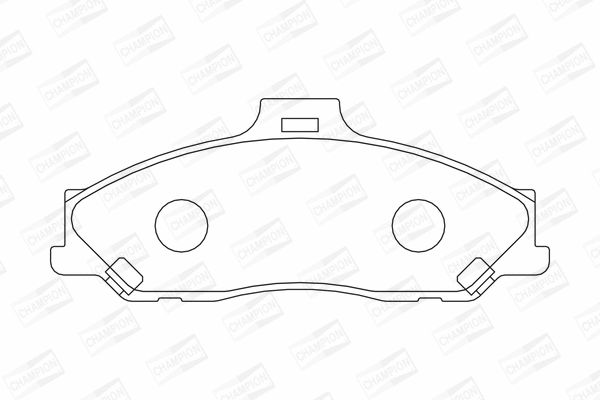 Brake Pad Set, disc brake (572537CH)