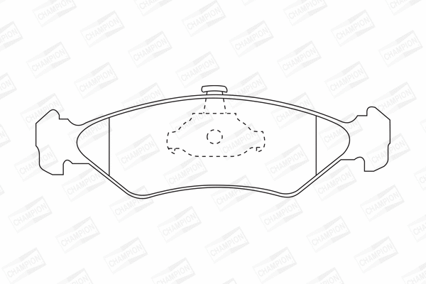 Brake Pad Set, disc brake (571913CH)