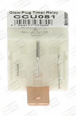 Relay, glow plug system