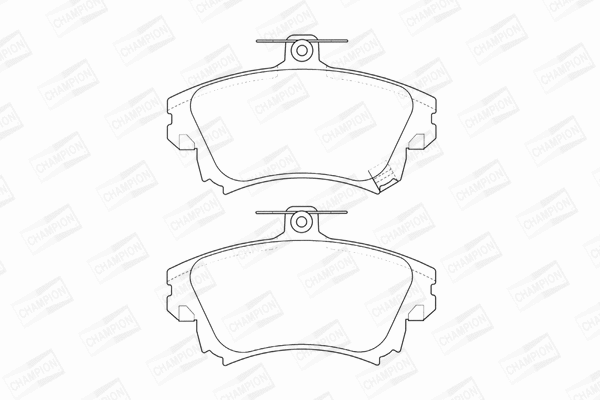 Brake Pad Set, disc brake (573039CH)