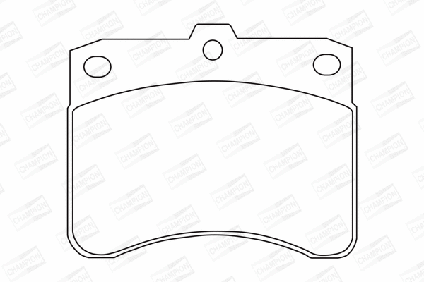 Brake Pad Set, disc brake (572118CH)