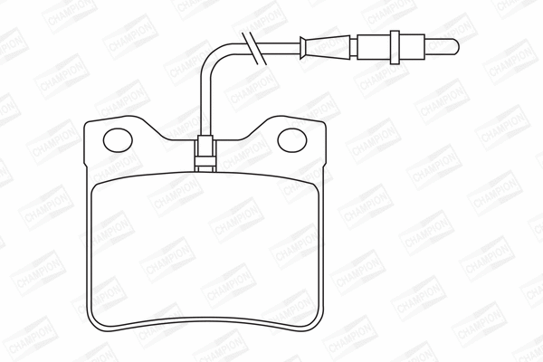 Brake Pad Set, disc brake (571398CH)