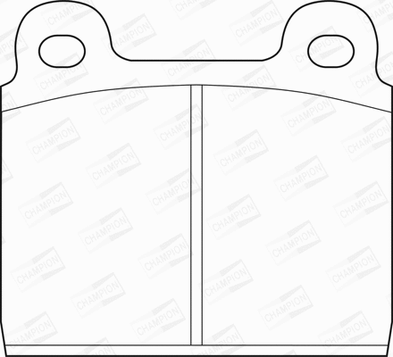 Brake Pad Set, disc brake (571215CH)