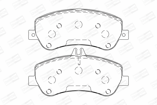 Brake Pad Set, disc brake (573321CH)