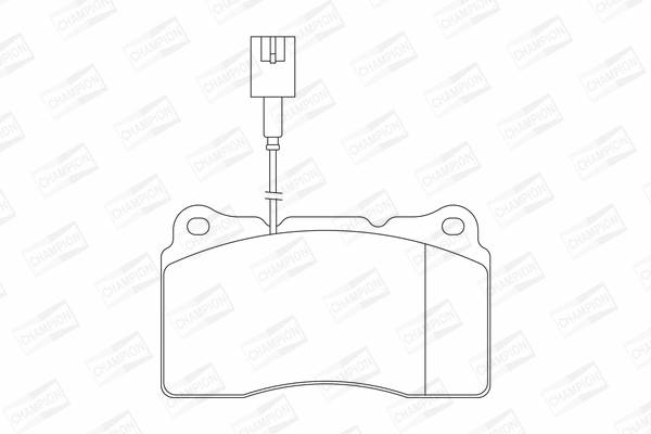 Brake Pad Set, disc brake (571952CH)