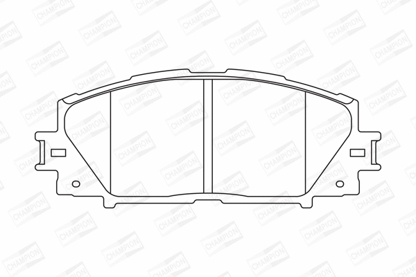 Brake Pad Set, disc brake (572631CH)
