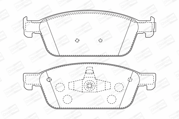 Brake Pad Set, disc brake (573460CH)