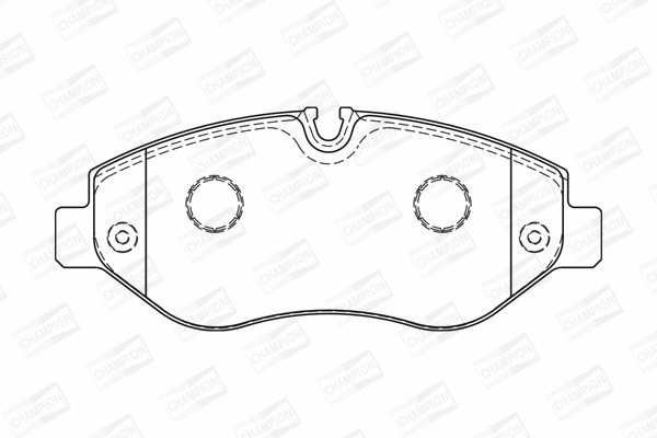 Brake Pad Set, disc brake (573727CH)