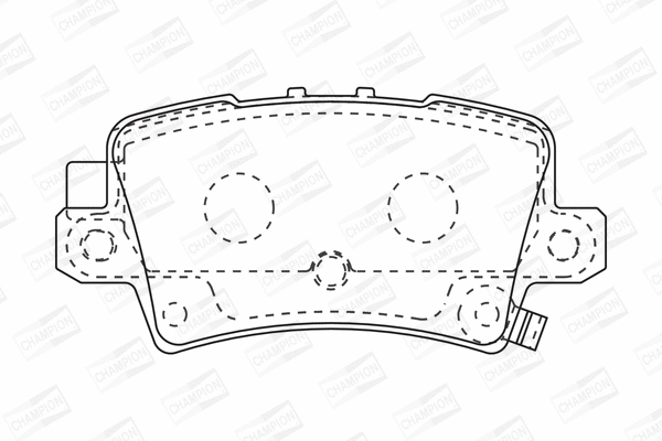 Brake Pad Set, disc brake (572580CH)