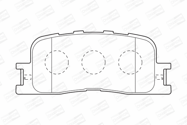 Brake Pad Set, disc brake (572583CH)
