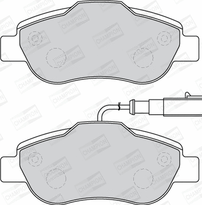 Brake Pad Set, disc brake (573839CH)