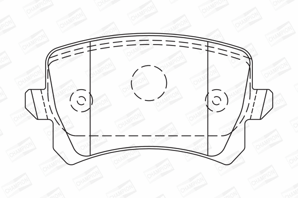 Brake Pad Set, disc brake (573667CH)