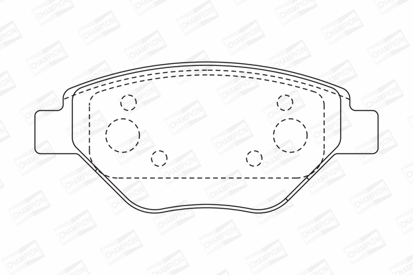 Brake Pad Set, disc brake (573123CH)