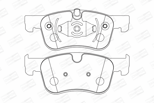 Brake Pad Set, disc brake (573604CH)