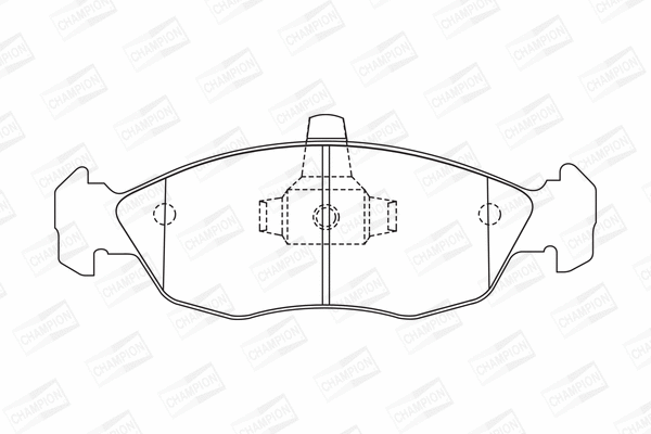 Brake Pad Set, disc brake (571902CH)