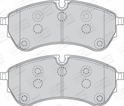 Brake Pad Set, disc brake (573831CH)