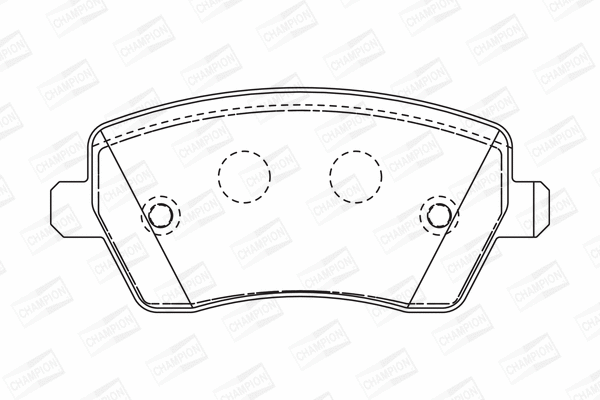 Brake Pad Set, disc brake (573125CH)