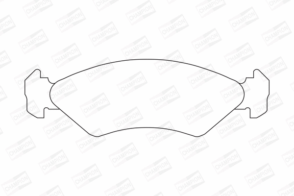 Brake Pad Set, disc brake (571412CH)