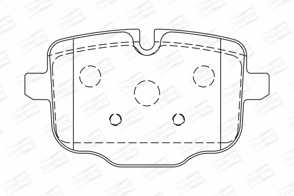 Brake Pad Set, disc brake (573353CH)