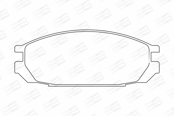 Brake Pad Set, disc brake (572290CH)