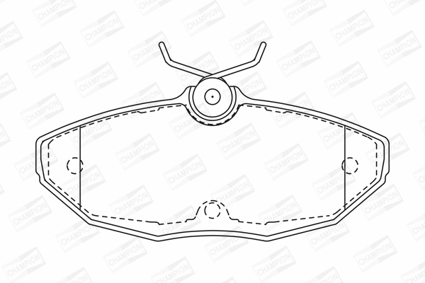 Brake Pad Set, disc brake (573237CH)