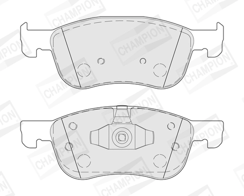Brake Pad Set, disc brake (573779CH)