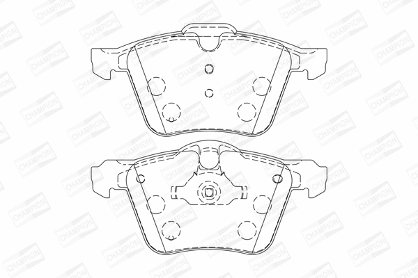 Brake Pad Set, disc brake (573179CH)
