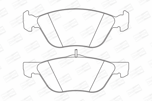 Brake Pad Set, disc brake (573042CH)