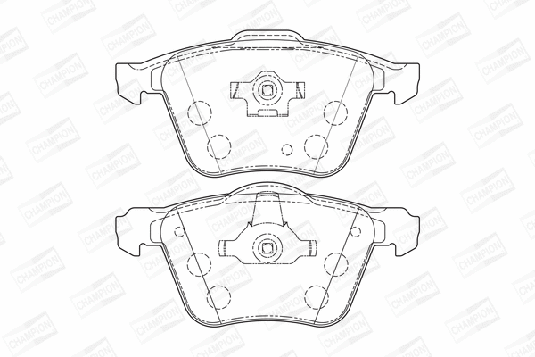 Brake Pad Set, disc brake (573143CH)
