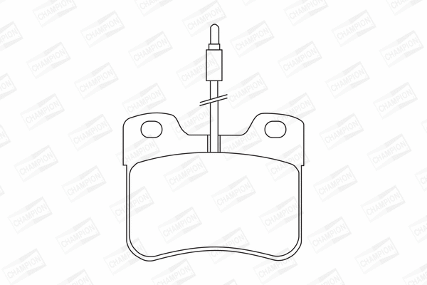 Brake Pad Set, disc brake (571473CH)