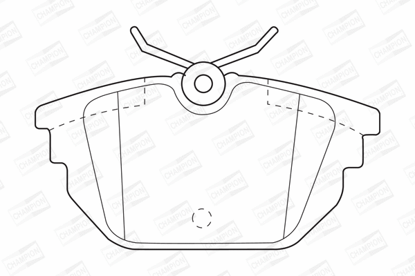 Brake Pad Set, disc brake (571979CH)