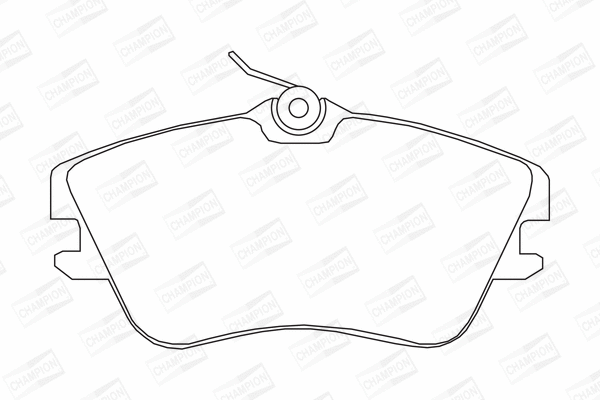 Brake Pad Set, disc brake (571847CH)