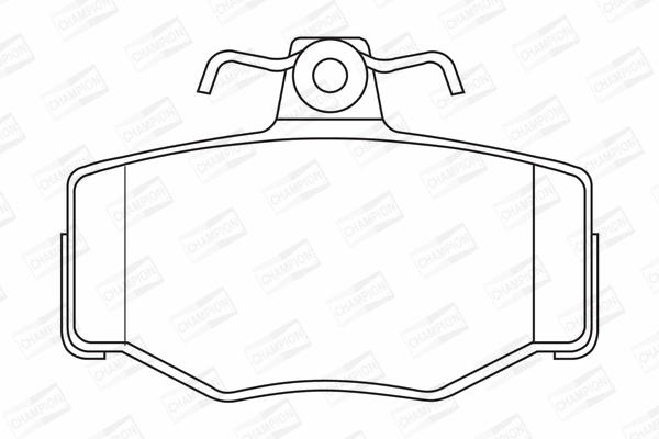 Brake Pad Set, disc brake (571421CH)