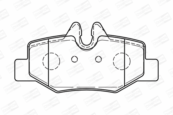 Brake Pad Set, disc brake (573222CH)