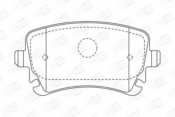 Brake Pad Set, disc brake (573219CH)