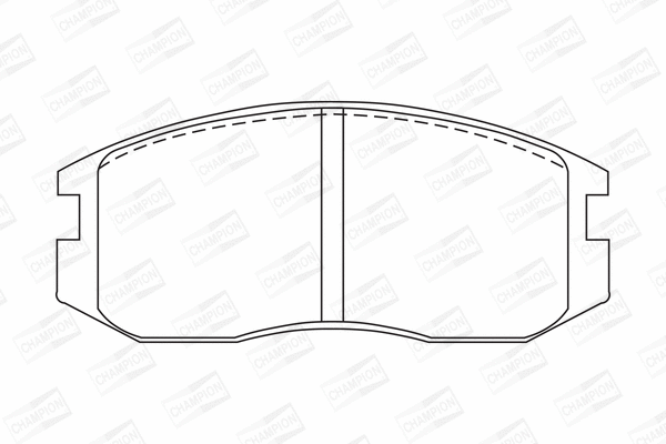 Brake Pad Set, disc brake (572375CH)