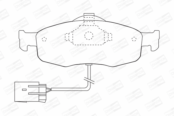 Brake Pad Set, disc brake (571522CH)