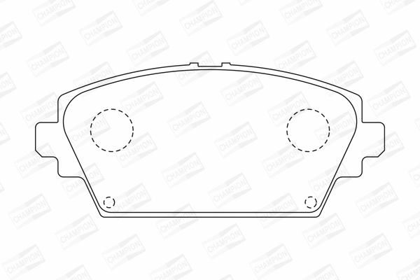 Brake Pad Set, disc brake (572428CH)